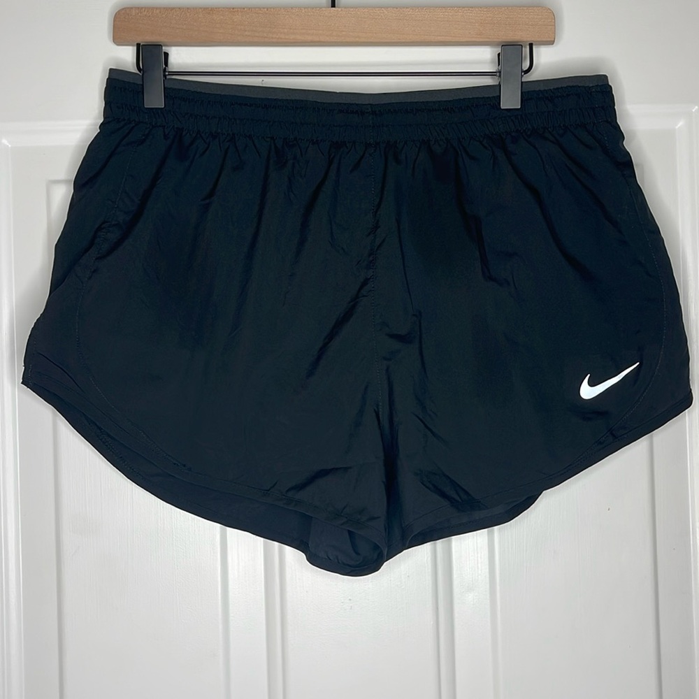 Nike Dri-Fit Black Running Shorts, Size Large, Athletic, Comfortable Jogging